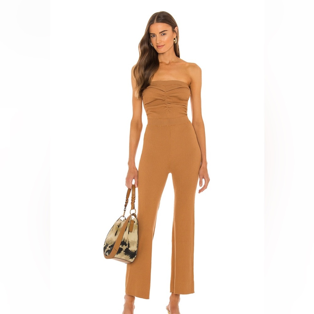 - NEW House of Harlow REVOLVE Efron Knit Jumpsuit WNTR4